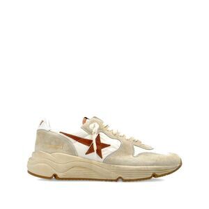 Golden Goose Men Running Sole Nylon And Suede Sneakers